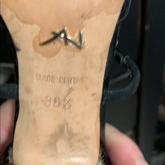 Alexandra Neel leopard print / patent heels - Picture 6 of 10